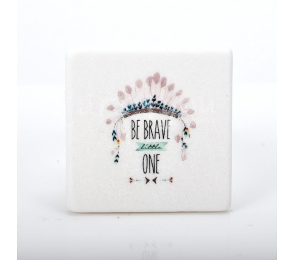 Μάρμαρο Boho ''Be Brave''